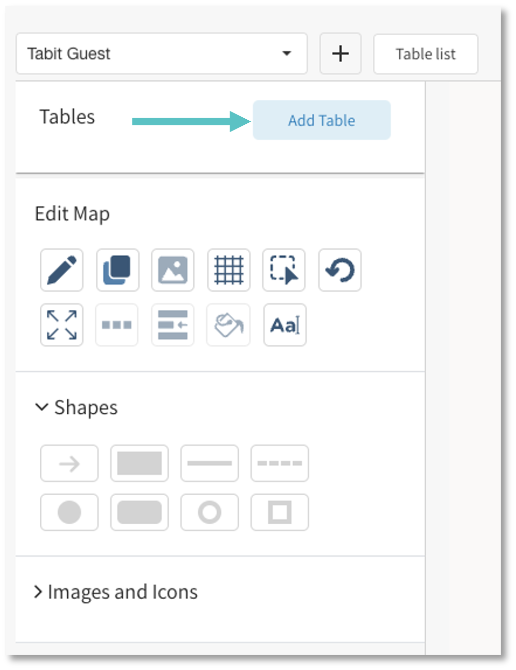 How to Add a Table to Tabit Guest Tabit Help Center