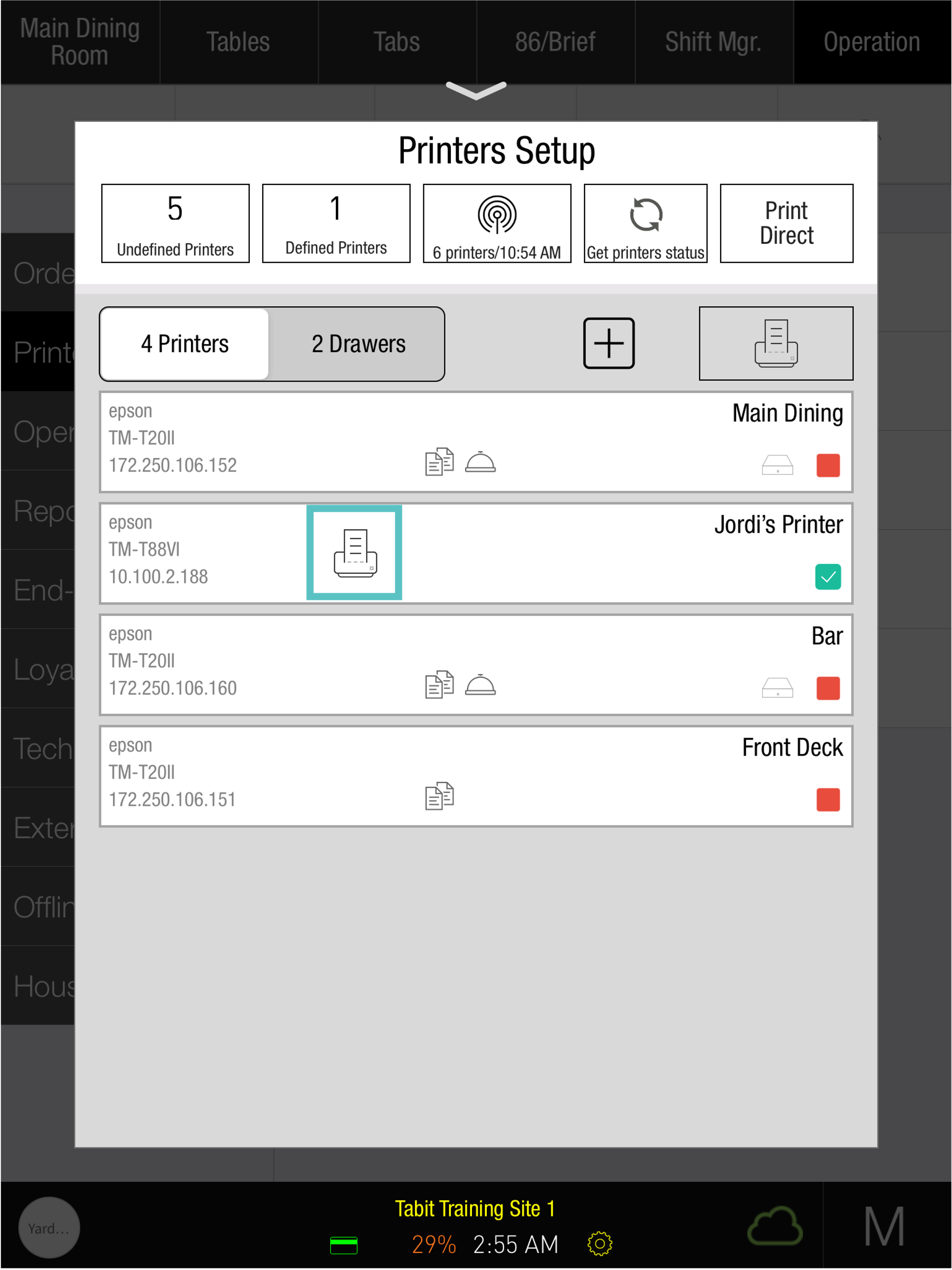 Why isn't my printer working? Tabit Help Center