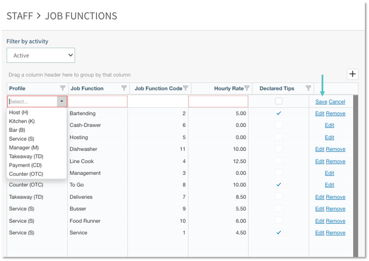 How to Edit and Add Job Functions – Tabit Help Center